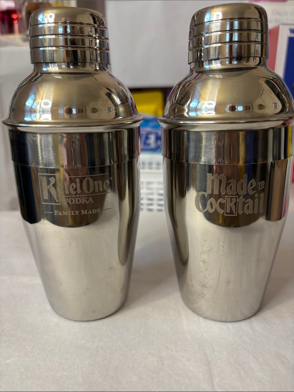 Stainless Steel Cocktail Shaker - Silver